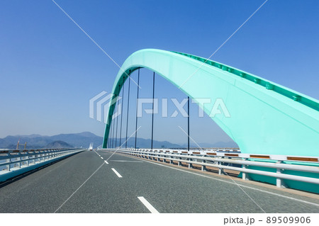 新北九州空港線の新北九州空港連絡橋(福岡県) 新北九州空港線の新北九州空港連絡橋(福岡県) 89509906