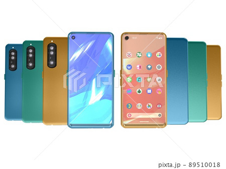 最新スマホ　壁紙　ホーム画面(3DCGイメージ) 89510018