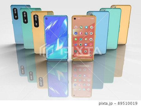 最新スマホ　壁紙　ホーム画面(3DCGイメージ) 89510019