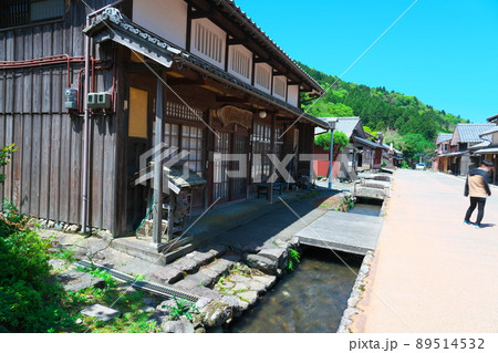 【重伝建地区】【日本遺産】熊川宿 初夏の中ノ町の風景3 福井県三方上中郡若狭町 【重伝建地区】【日本遺産】熊川宿 初夏の中ノ町の風景3 福井県三方上中郡若狭町 89514532