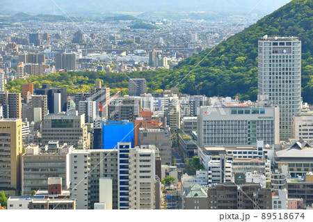 【香川県】晴天下の香川県庁舎 【香川県】晴天下の香川県庁舎 89518674