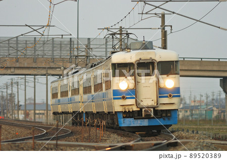 北陸本線 加賀笠間-美川 JR西日本 475系 A13+A23編成(金沢) 北陸本線 加賀笠間-美川 JR西日本 475系 A13+A23編成(金沢) 89520389