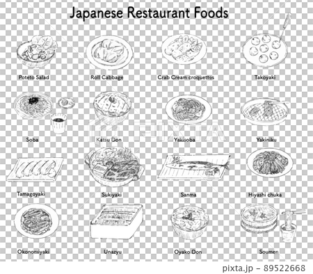 food, foods, vector 89522668