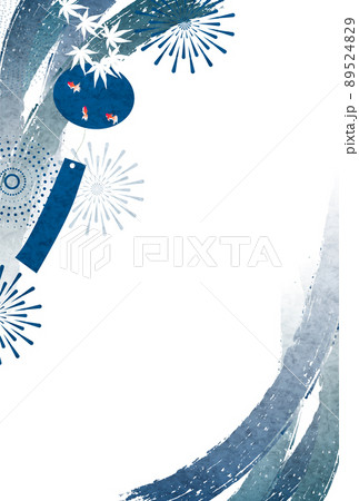 花火 風鈴 金魚 背景のイラスト素材 5249 花火 風鈴 金魚 背景のイラスト素材 5249