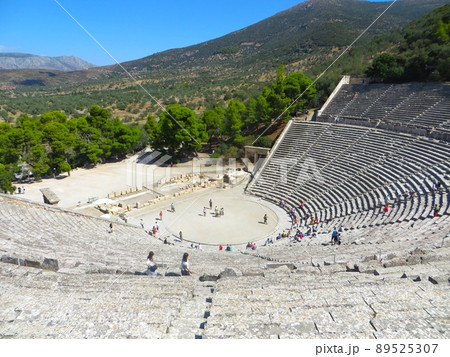 エピダウロス遺跡　ギリシャの世界遺産 89525307