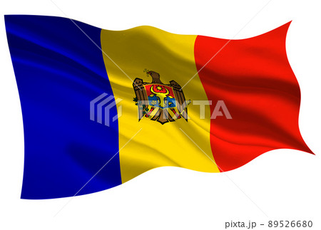 モルドバ　 国　旗　アイコン
