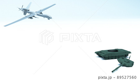 ドローンと戦車 ドローンと戦車 89527560