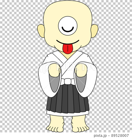 Illustration of the first kid who closes his eyes 89528007