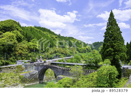 熊本県美里町のシンボル 霊台橋 89528379