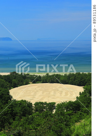 【香川県】新緑の銭形砂絵 【香川県】新緑の銭形砂絵 89531186