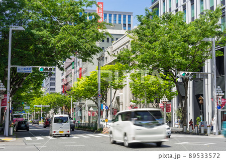 名古屋市中区錦2丁目　伏見　広小路通り　広小路本町交差点　広小路クロスタワー　 89533572