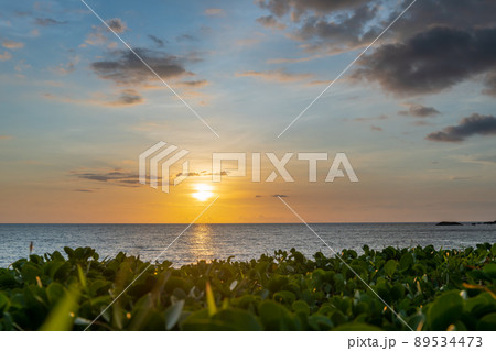 beautiful sunset at Khao Lak, Phang Nga.Thailand beautiful sunset at Khao Lak, Phang Nga.Thailand 89534473