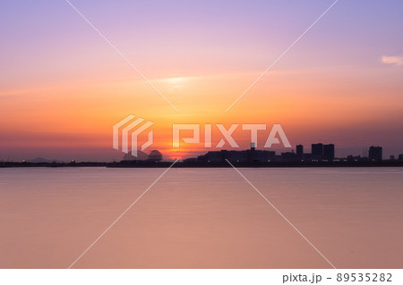 きゅうり 夕日 夜景 89535282