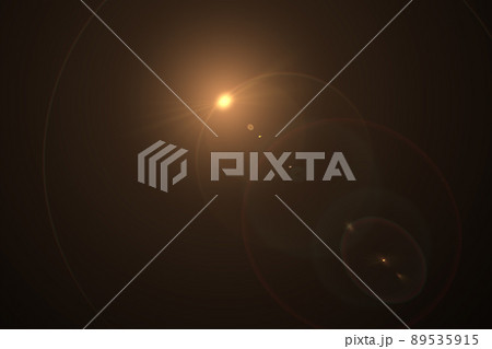 Abstract natural sun flare on the black Abstract natural sun flare on the black 89535915