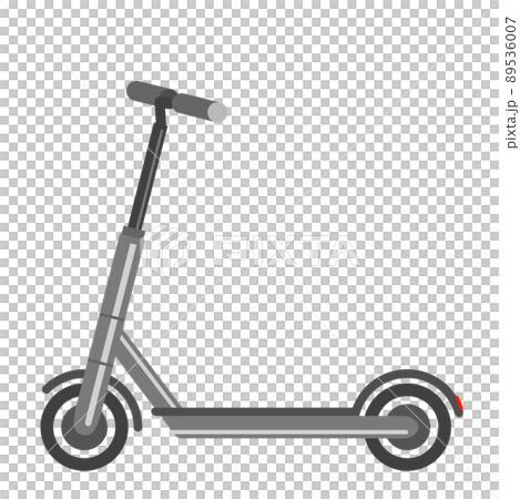 Illustration image of electric kickboard 89536007