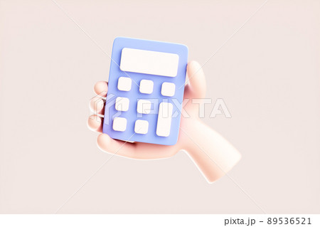 3D rendering of cute little hands and models 3D rendering of cute little hands and models 89536521