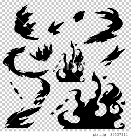 火焰插圖素材 89537311