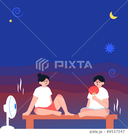 熱帯夜 負債 扇子 89537547