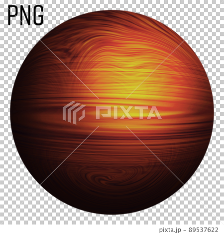 Planet Orange planet 89537622