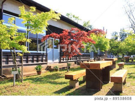 一般公開されている廃校となった旧宇太小学校の木造校舎 一般公開されている廃校となった旧宇太小学校の木造校舎 89538608