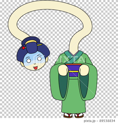 ろくろ首のイラスト ろくろ首のイラスト 89538834