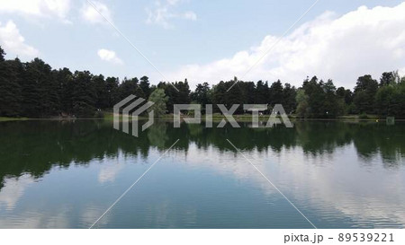 Lake Reflection Landscape Aerial View Lake Reflection Landscape Aerial View 89539221
