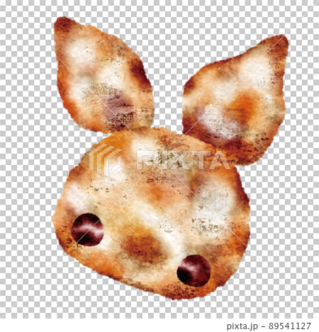Rabbit-shaped bread - Stock Illustration [89541127] - PIXTA