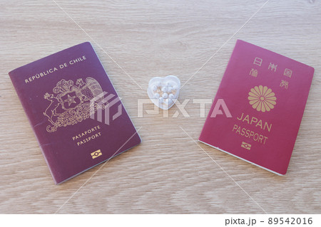 チリと日本のパスポート チリと日本のパスポート 89542016