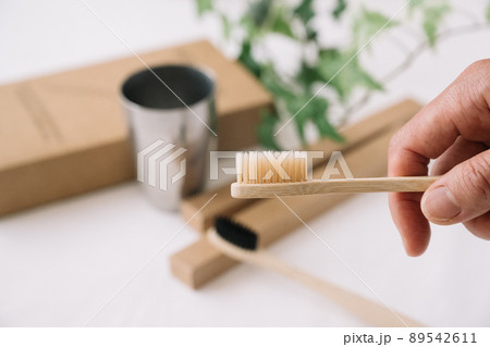 竹歯ブラシ・SDGs・脱プラスチックイメージ 89542611