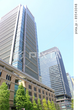 丸の内ビルディングと新丸ビル オフィスビル 東京都千代田区丸の内 三菱地所 丸の内ビルディングと新丸ビル オフィスビル 東京都千代田区丸の内 三菱地所 89543048
