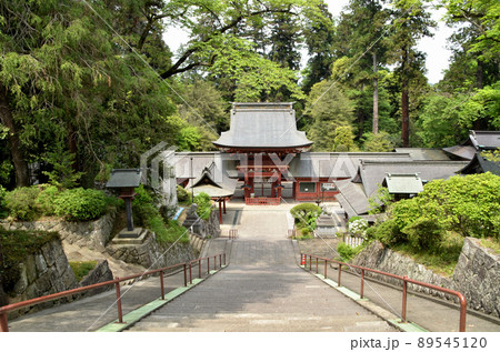 群馬県富岡市 上野国の一之宮貫前神社 楼門 群馬県富岡市 上野国の一之宮貫前神社 楼門 89545120