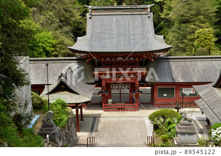 群馬県富岡市 上野国の一之宮貫前神社 楼門 群馬県富岡市 上野国の一之宮貫前神社 楼門 89545122