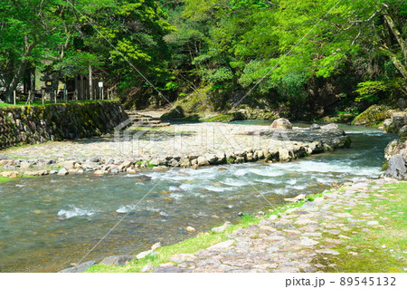 【日本名水百選】【日本遺産】東大寺二月堂修二会　お水送りの地　鵜の瀬1 　福井県小浜市 89545132