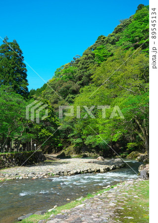 【日本名水百選】【日本遺産】東大寺二月堂修二会　お水送りの地　鵜の瀬3　福井県小浜市 89545134