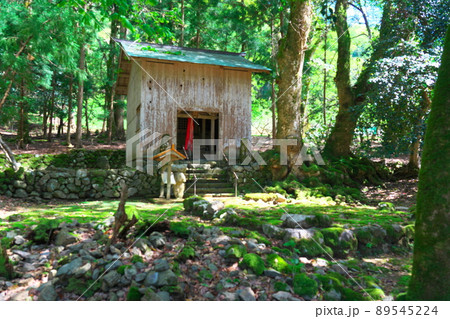 【日本名水百選】【日本遺産】東大寺二月堂修二会　お水送りの地　鵜の瀬にある白石神社2　福井県小浜市 89545224