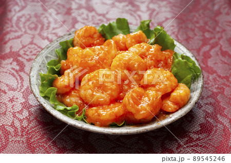 高級中華エビチリ炒め 89545246