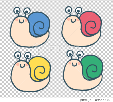 蝸牛手繪插圖集 蝸牛手繪插圖集 89545470