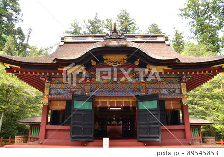 群馬県富岡市 上野国の一之宮貫前神社  拝殿 89545853