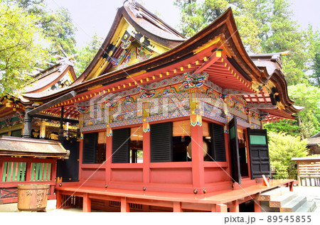 群馬県富岡市 上野国の一之宮貫前神社  拝殿 89545855