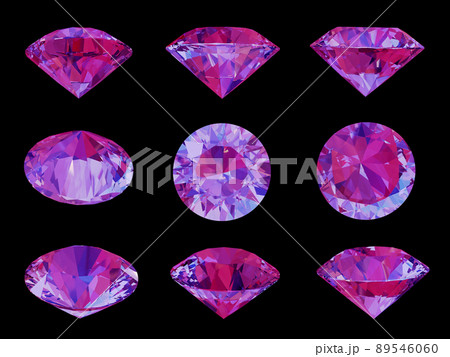 ブリリアントカットの宝石 ブリリアントカットの宝石 89546060