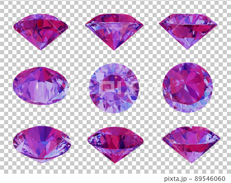 ブリリアントカットの宝石 ブリリアントカットの宝石 89546060
