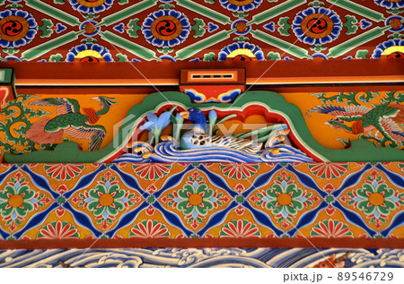 群馬県富岡市 上野国の一之宮貫前神社 拝殿 群馬県富岡市 上野国の一之宮貫前神社 拝殿 89546729