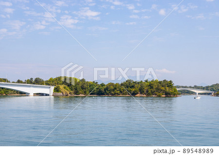 天草五橋　4号橋前島橋と3号橋中の橋　 89548989