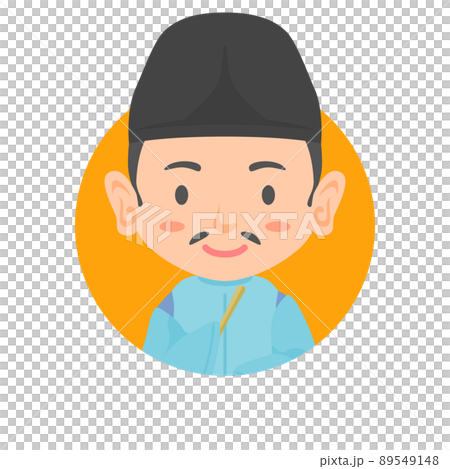 Heian period aristocratic icon 89549148