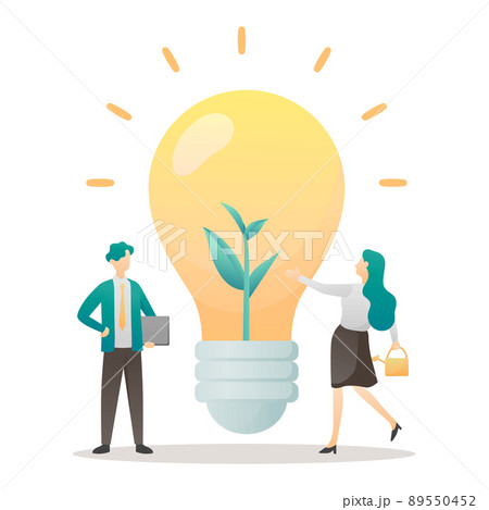 環境問題についてアイディアを出す人たち 環境問題についてアイディアを出す人たち 89550452