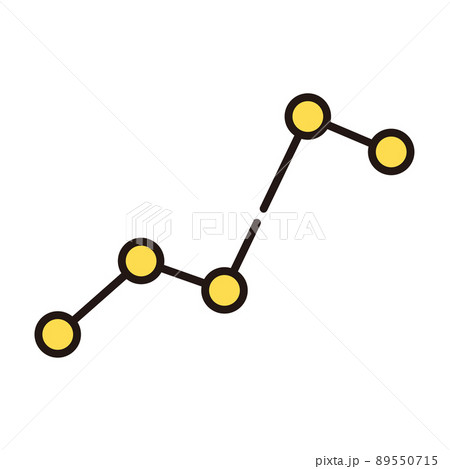 棒グラフ　アイコン 89550715