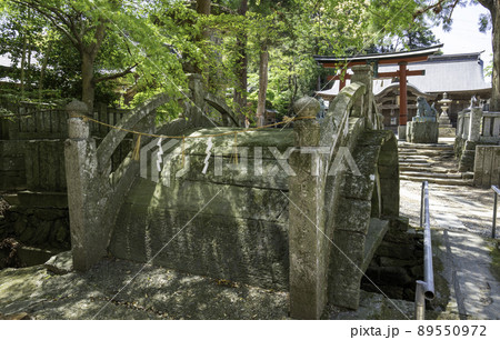 一宮神社　太鼓橋　徳島県徳島市 89550972