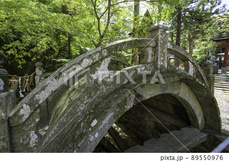一宮神社　太鼓橋　徳島県徳島市 89550976