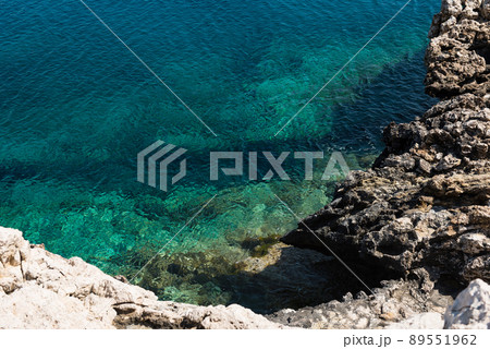 Rocky coastline in Cyprus Rocky coastline in Cyprus 89551962