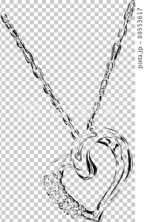 Cartier Étourdissant high jewellery diamond necklace sketch
